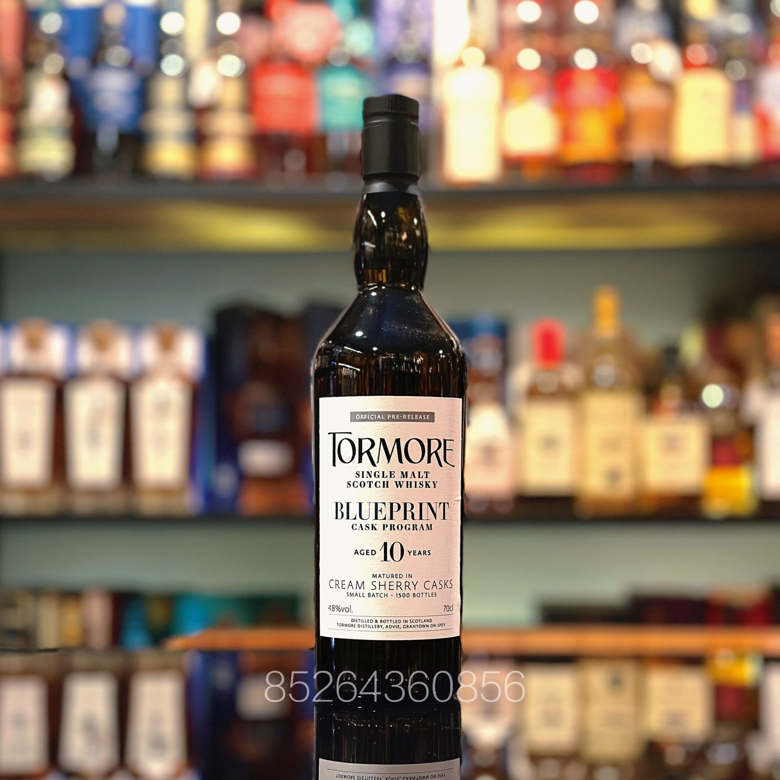 托摩爾10年「Blueprint Cask Program 01:奶油雪莉桶」蘇格蘭單一麥芽威士忌